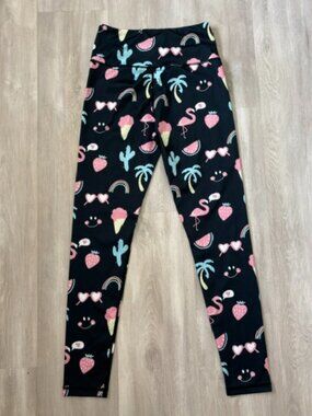 Crazy Dog Flamingo Leggings size small